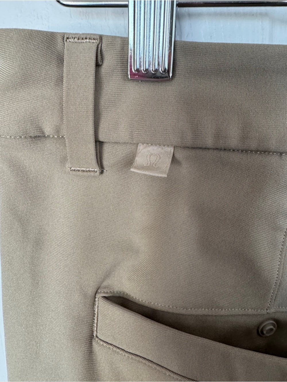 Men's Lululemon Khaki Performance Pants - Picture 5 of 6